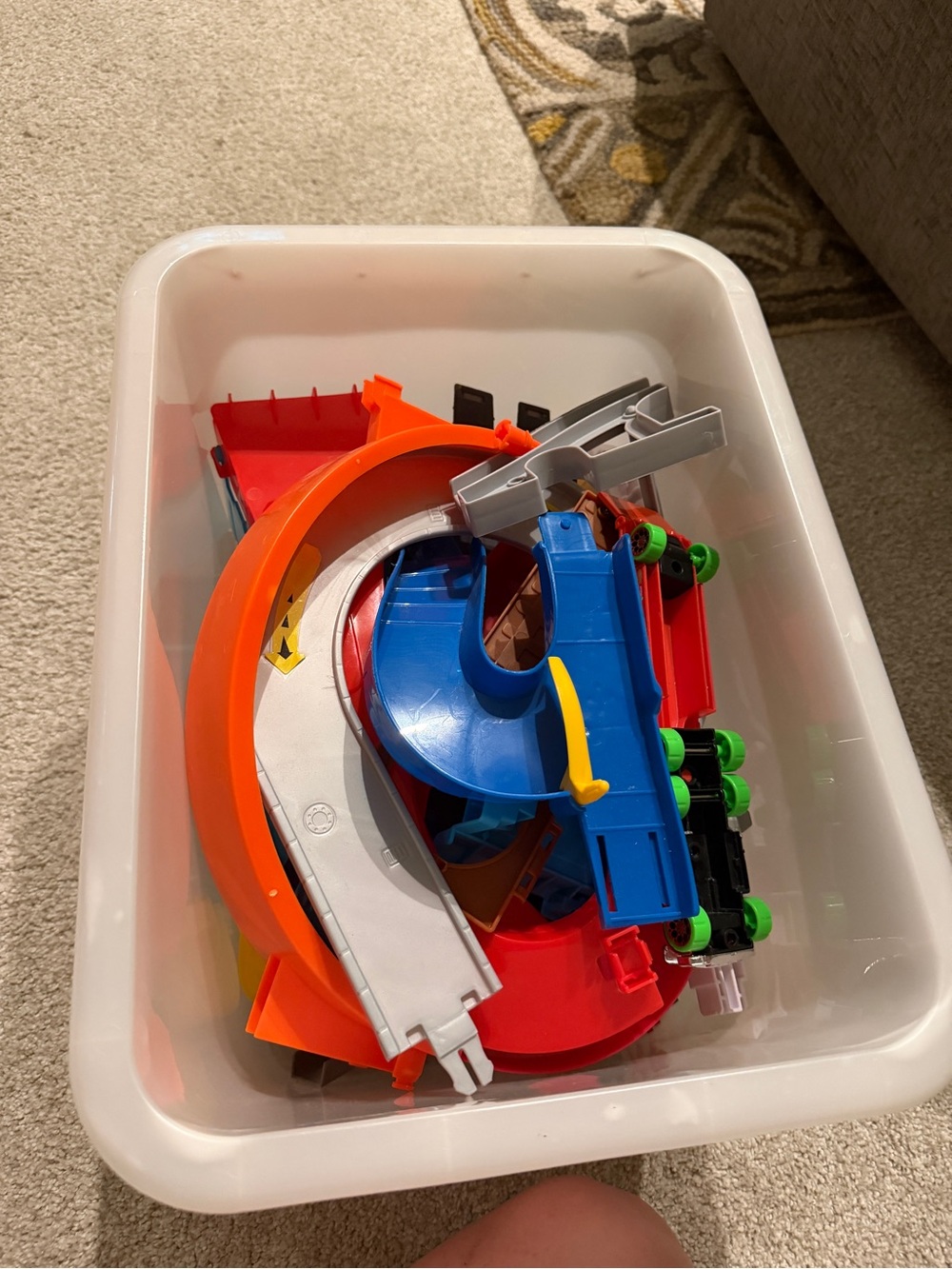 Kids Hot Wheels Track Lot - Multicolor